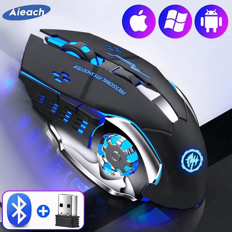 AULA SC100 Silent Wireless Gaming Mouse