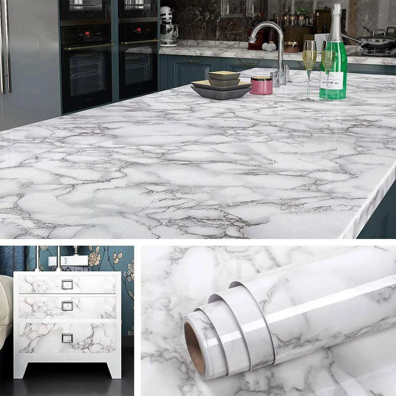 Marble Heat Resistant Waterproof Adhesive Sheet - My Store